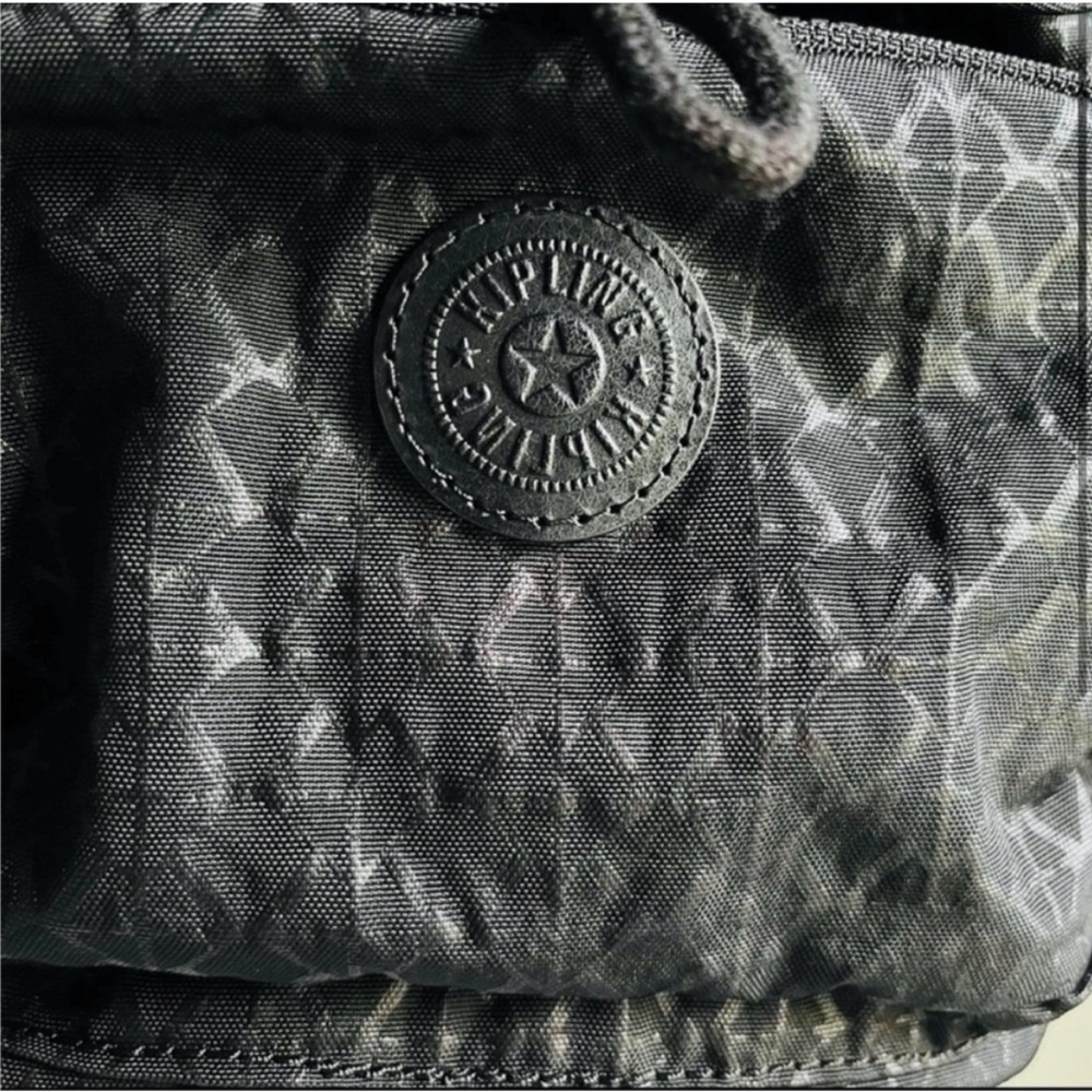 Kipling City Mini Backpack Pattern Black with Mon… - image 2